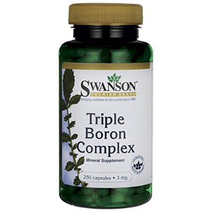 Swanson Triple Boron Complex 3 mg 250 Caps