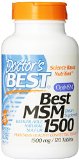 Doctors Best Best MSM 1500 mg Tablets 120-Count