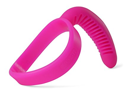 Pink 30 oz Tumbler Handle Non-Slip Grip - Fits YETI, RTIC, SIC & Many Other Tumblers