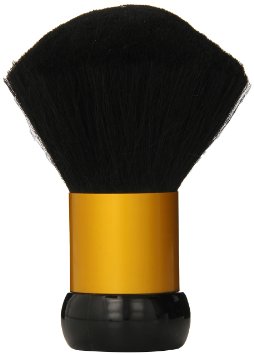 Diane Neck Duster, Black and Gold