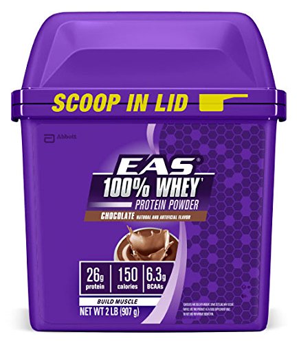 EAS 100 Whey Protein Powder Chocolate 2lb Packaging May Vary