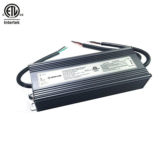 HERO-LED PS-12LPS200-DIM ETL-listed Dimmable LED Constant Voltage Power Supply - Dimmble LED Transformer 12V DC, 16.7A, 200W