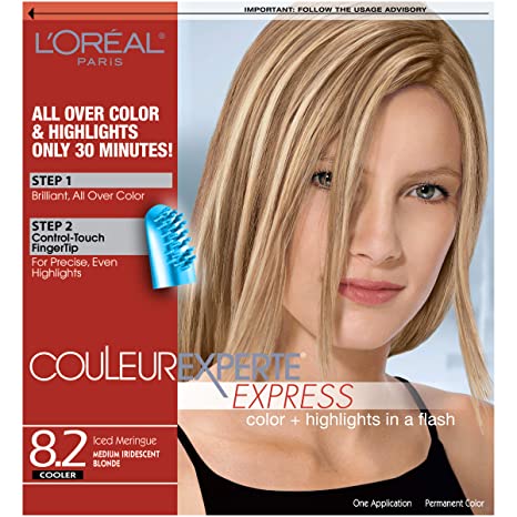 L'Oreal Paris Couleur Experte Color   Highlights in a Flash, Medium Iridescent Blonde - Ice