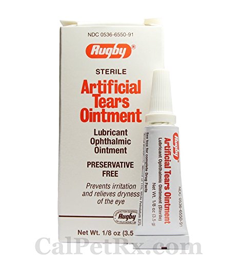 Artificial Tears Lubricant Eye Ointment, 1/8 oz