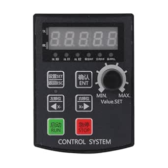 DC 12–24 V Schrittmotor/Servomotor Motion Controller Modul HF020-7X1T1M ABS Material 5 stellige AnzeigeServo Stepper Motion Controller