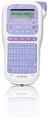 Brother PT-H200 Label Maker, P-Touch Craft Labeller, QWERTY Keyboard, Handheld