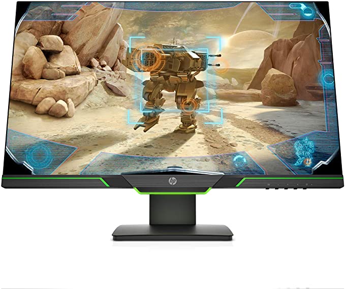 HP 27-inch FHD Gaming Monitor with Tilt/Height Adjustment and AMD FreeSync Technology (27x, Black)