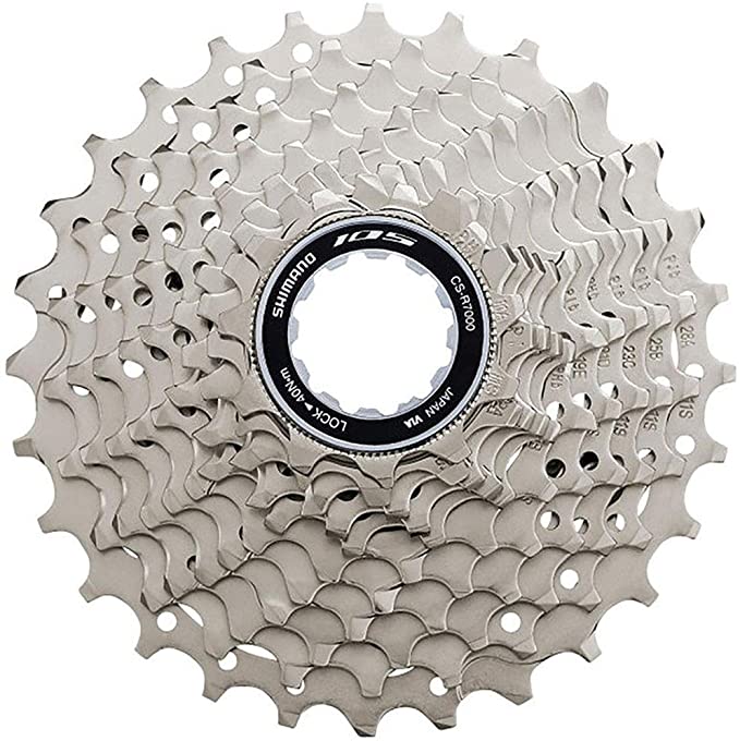 Shimano 105 Unisex's CSR7000132 Bike Parts, Standard, 11-32 Teeth