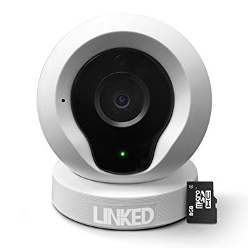 X10 LINKED LQ2 Wireless IP Camera, Baby Monitor and Home Security Cam, 720P HD, P2P Network Camera, Video Monitoring and Recording, Night Vision. Compatible with iphone, android. 8GB SD card. (White)