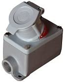Explosion Proof Outlet - 20 Amp Rated(-Feed Thru-3/4 Inch-125VAC)