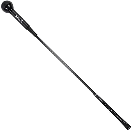 Sawpy Golf Swing Trainer Aid for Strength & Tempo - Weighted Golf Club Swing Training Aid Power Flex Warm-Up Stick Indoor Practice Accessories