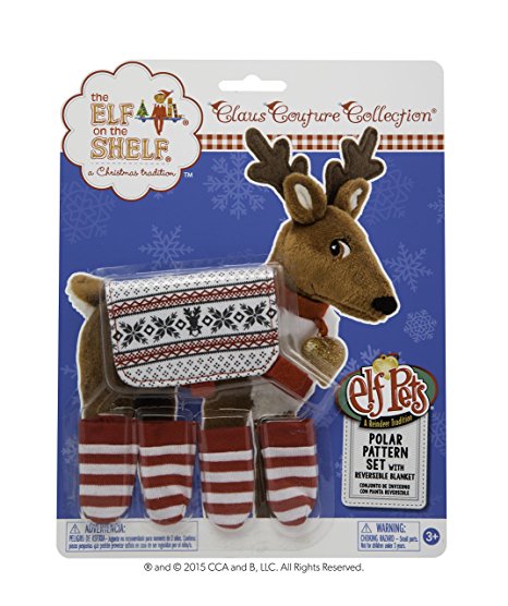 Elf on the Shelf Polar Pattern Set for Reindeer