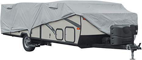 Classic Accessories PermaPro RV Cover for 16'-18' Long Folding Camping Trailers
