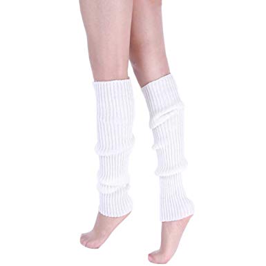 HP95(TM) Fashion Women Warm Winter Classic Leg Warmers Knitting Long Socks