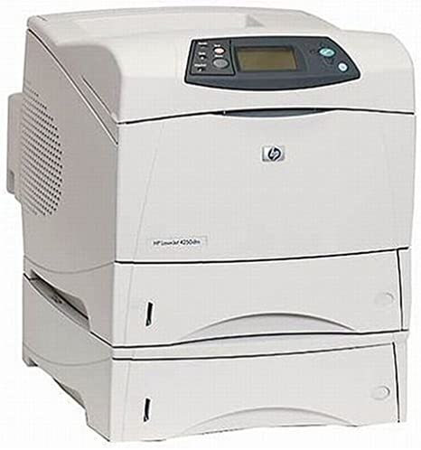 HP LaserJet 4250dtn - Printer - B/W - duplex - laser - Legal, A4 - 1200 dpi x 1200 dpi - up to 43 ppm - capacity: 1100 sheets - Parallel, USB, 10/100Base-TX