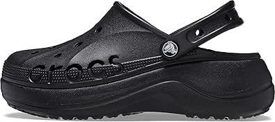 Crocs Women Baya Platform Clog Blk Croslite Clog | 208186-001 |