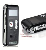 Multifunctional Rechargeable 8G 8GB 650HR Digital Audio Voice Recorder Dictaphone MP3 Player FM