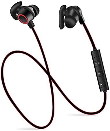 Bluetooth wireless Headphone Headset In-Ear Earbuds Sports Earphones with Mic