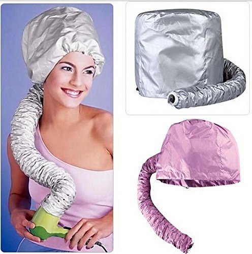 Comfort Home Portable Salon Hair Dryer Soft Hood Bonnet Attachment Hair care(2pcs/lot) by Bleiou
