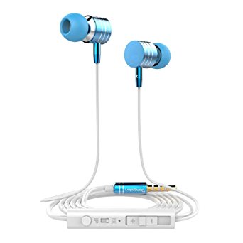Ularmo 2015 New Hot In-Ear Wired Bass Stereo Earphone Sport Headset Headphone (blue a)