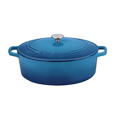 Cuisinart Oval Casserole, Gradient Blue, 7 Qt