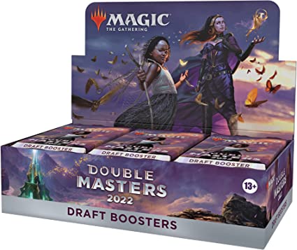Magic The Gathering D0655000 Double Masters 2022 Draft Booster Box, 24 Packs, Multi