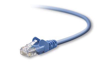 Belkin RJ45 6-Feet RJ-45 Male Network Connector Cable - Blue (A3L791-06-BLU-S)