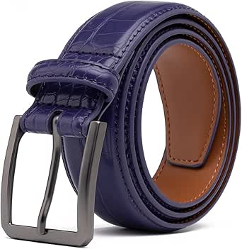 Fabio Valenti Belts for Men,Handmade Genuine Leather Men's Belt Classic and Fashion Designs