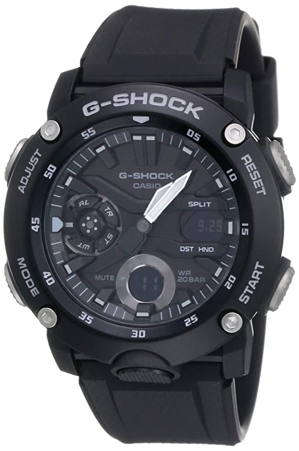 Casio G-Shock Analog-Digital Black Dial Men's Watch-GA-2000S-1ADR (G970)