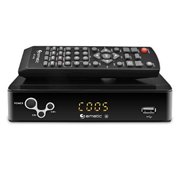 Ematic AT103B Digital Converter Box with Recording & Media Playback, Model: AT103B, Electronics & Accessories Store