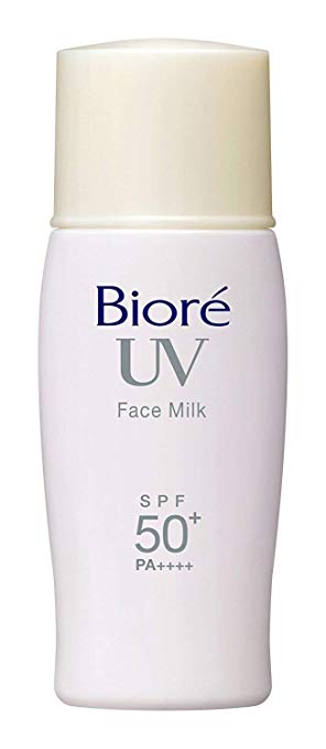 Biore SARASARA UV Perfect Face Milk, SPF50  (IZD original set)