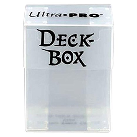 Ultra Pro 80 Card Deck Box - Clear