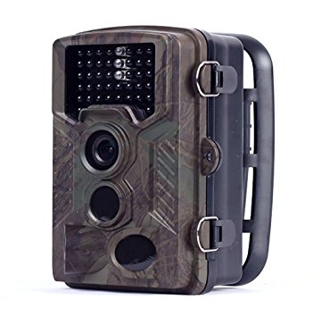 Homestec Hunting Trail Game Camera - Infrared Scouting Cameras 12MP 1080P Detection Range 80ft Night Vision 65ft IP56 Waterproof