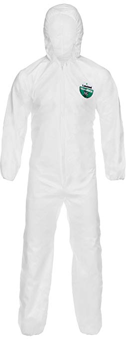 Lakeland Industries CTL428V-2X MicroMax NS Coverall, 2X-Large, White