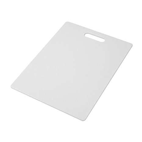 Farberware Nonslip Plastic Cutting Board, 11-Inch-by-14-Inch, White