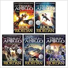 Trials of Apollo Series 5 Books Collection Set By Rick Riordan (The Hidden Oracle, The Dark Prophecy, The Burning Maze, The Tyrant’s Tomb, The Tower of Nero)