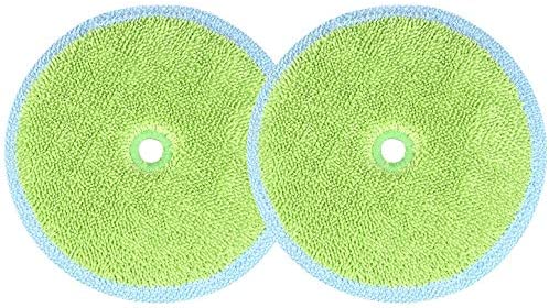 EVERYBOT Replacement Accessory of Edge, Washable Microfiber Mop Pads for Robot (4pcs)