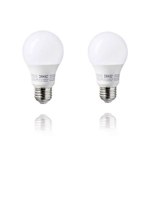 Ikea 2016 RYET E26 LED Light Bulb 400 Lumen (2 Pack) 5 Watt less energy used