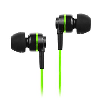 SoundMagic ES18-GN In-Ear Headphones (Green/Black)