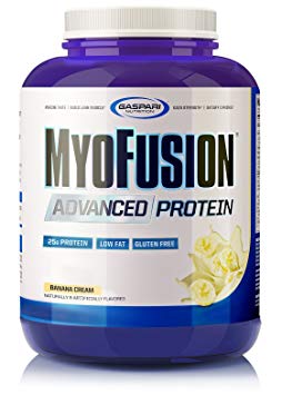 Gaspari Nutrition Myofusion Advanced Protein, Banana, 4 Pound