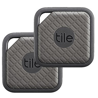 Tile Sport - Key Finder. Phone Finder. Anything Finder (Graphite) - 4-pack