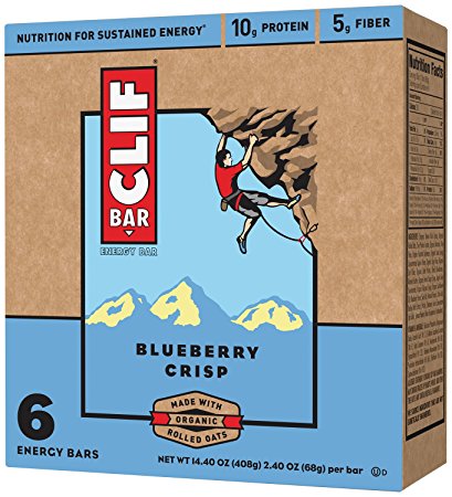 CLIF ENERGY BAR - Blueberry - (2.4 oz, 6 Count)