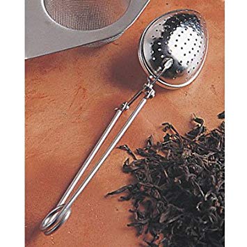 RSVP Stainless Steel Standard 6.25 Inch Tea Infuser Spoon