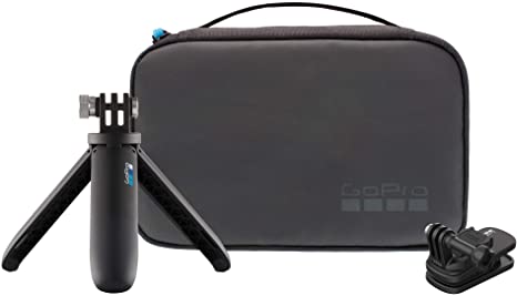 GoPro Travel Kit: Includes Magnetic Swivel Clip, Shorty, and Compact Case - Official GoPro Product, AKTTR-002