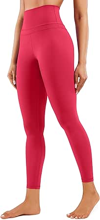 CRZ YOGA Womens Naked Feeling Workout 7/8 Yoga Leggings - 25 Inches High Waist Tight Pants