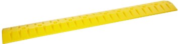 Eagle 1792 6 High Density Polyethylene Speed Bump - Cable Guard with Anchor Kit Yellow 72 Length 10 Width 2 Height