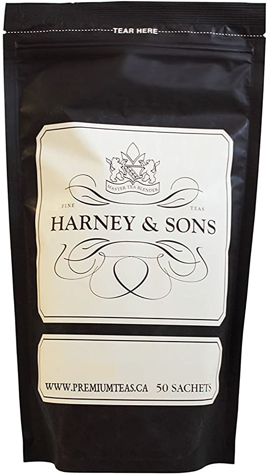 Harney & Sons QUEEN CATHERINE ,Breakfast Tea,black tea - 50 sachets (featured in the world famous Museum of Tea in Hangzhou, China)