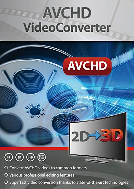 AVCHD Video Converter: Edit and Convert Files from over 50 Formats into any Video or Audio Format - Great Program to support Video Cutting - For Windows 10 / 8.1 / 8 / 7
