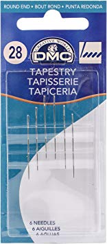 DMC Tapestry Hand Needles, Size 28 6/Pkg