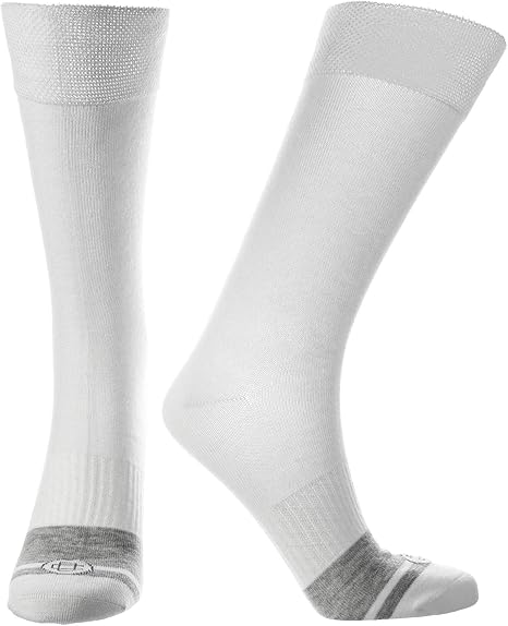 Doctor's Choice Flat Knit Dress Socks, Easy Stretch, Relaxed Top for Men & Women